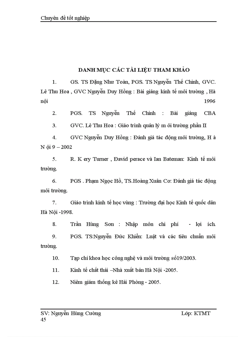 image for page Đánh giá hiệu quả kinh tế của việc thu gom chất thải rắn ở các cơ sở sản xuât – kinh doanh trên địa bàn thành phố Hải Phòng