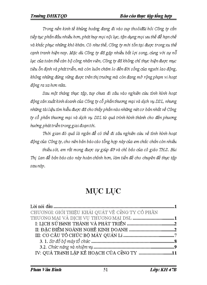 image for page Báo cáo thực tập tại công ty cổ phần thương mại và dịch vụ thương mại dsl