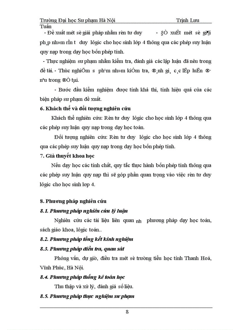 image for page Rèn tư duy lôgic cho học sinh lớp 4 thông qua các phép suy luận quy nạp trong dạy học các tính chất, quy tắc thực hành bốn phép tính