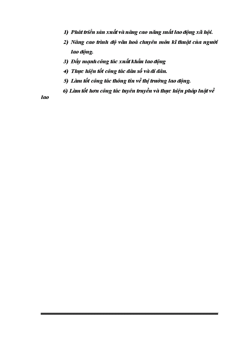 image for page Giải pháp và tình hình thực hiện kế hoạch lao động việc làm trong thời kì tiếp theo