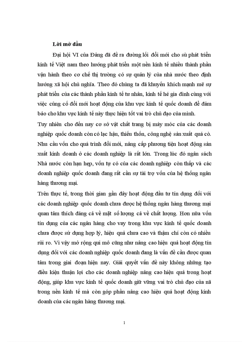 image for page Tín dụng ngân hàng đối với việc phát triển của các doanh nghiệp ở ngân hàng công thương Hoàn kiếm