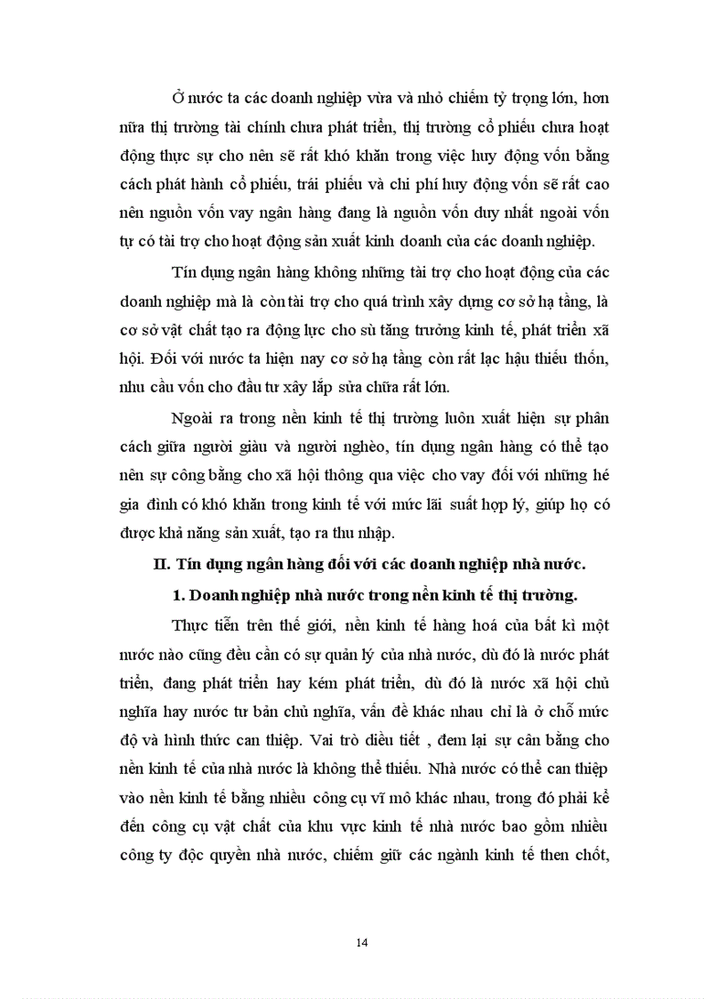 image for page Tín dụng ngân hàng đối với việc phát triển của các doanh nghiệp ở ngân hàng công thương Hoàn kiếm