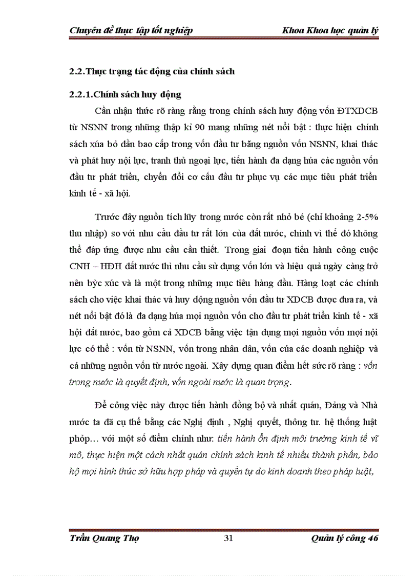 image for page Hoàn thiện chính sách quản lý vốn đầu tư XDCB từ NSNN