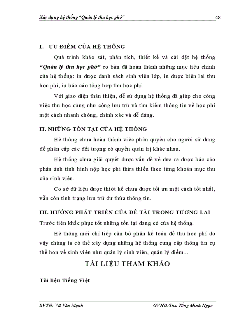 image for page Xây dựng hệ thống quản lý thu học phí cho Trường bồi dưỡng cán bộ quản lý văn hoá thể thao và du lịch