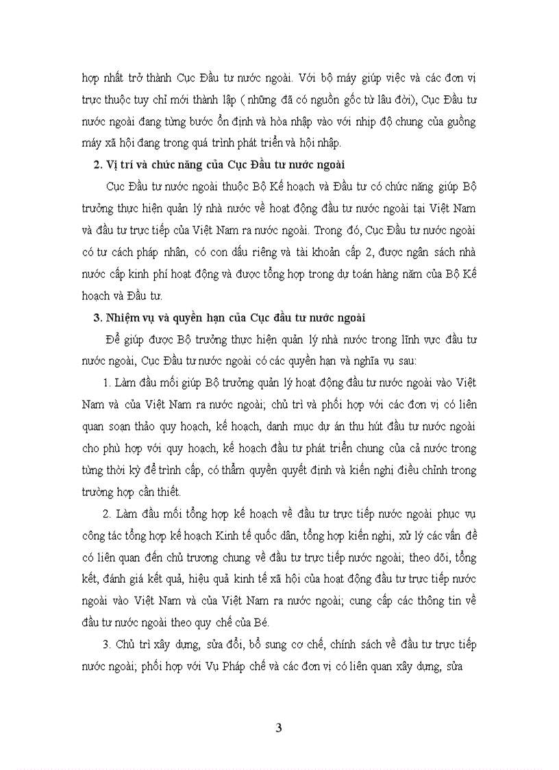 image for page Phương hướng và giải pháp nhằm nâng cao hiệu quả hoạt quản lý của Cục Đầu tư nước ngoài.