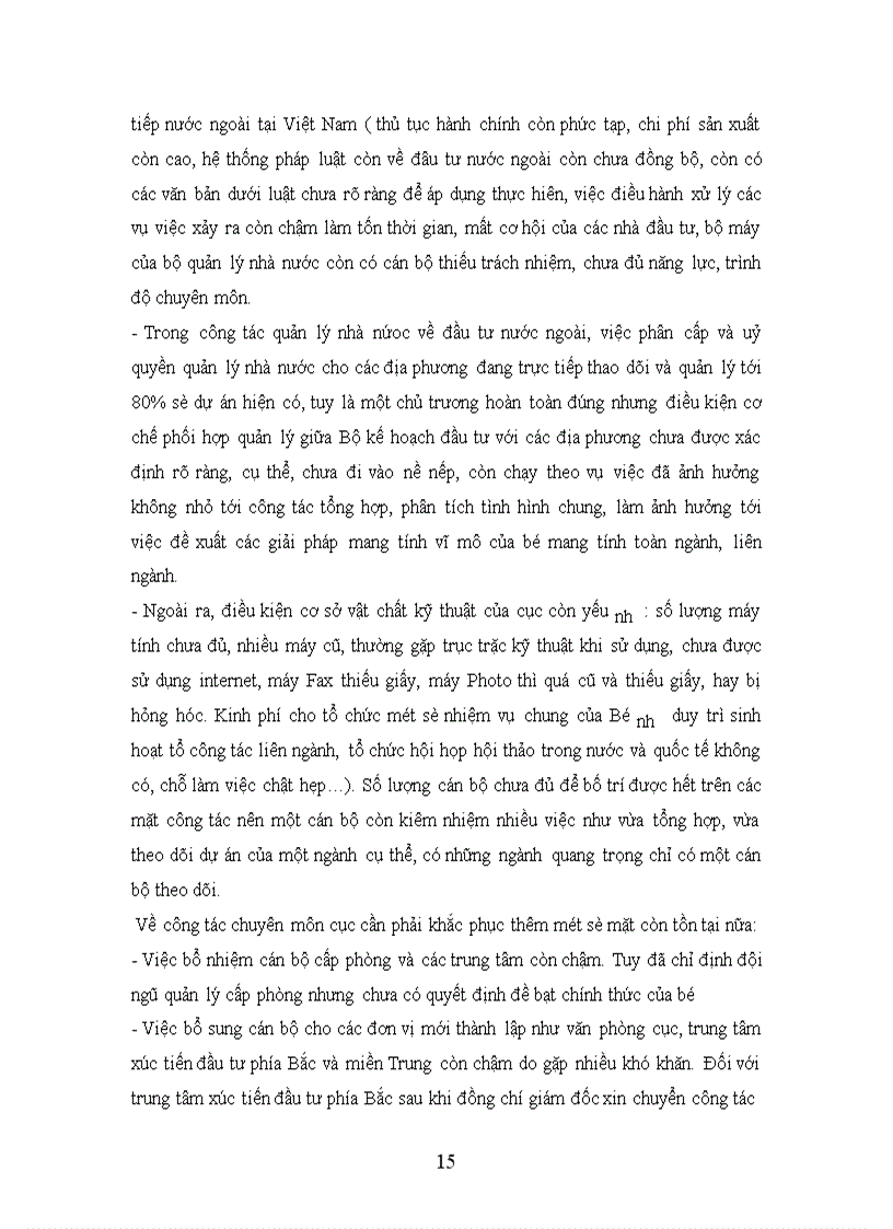 image for page Phương hướng và giải pháp nhằm nâng cao hiệu quả hoạt quản lý của Cục Đầu tư nước ngoài.