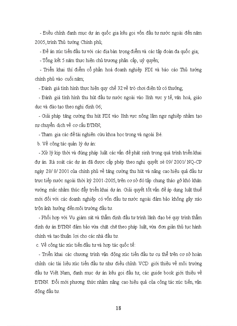 image for page Phương hướng và giải pháp nhằm nâng cao hiệu quả hoạt quản lý của Cục Đầu tư nước ngoài.