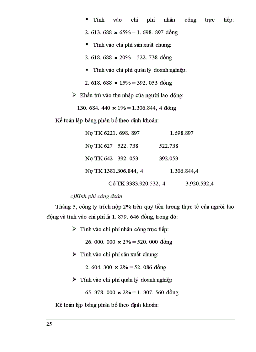 image for page Hạch toán tiền lương và các khoản trích theo lương tại Công ty Dịch vụ – Thương mại số 1