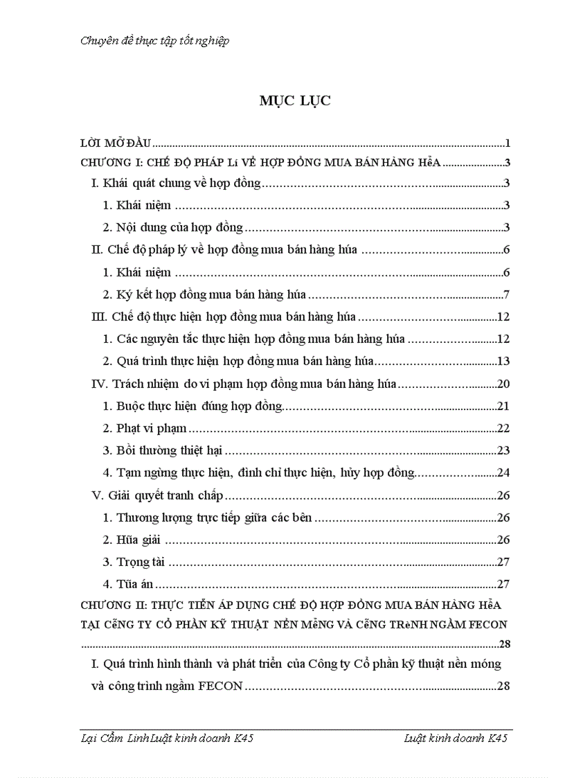 image for page Chế độ pháp lý về hợp đồng mua bán hàng hóa ở Việt Nam và thực tiễn áp dụng tại Công ty cổ phần kỹ thuật nền móng và công trình ngầm FECON