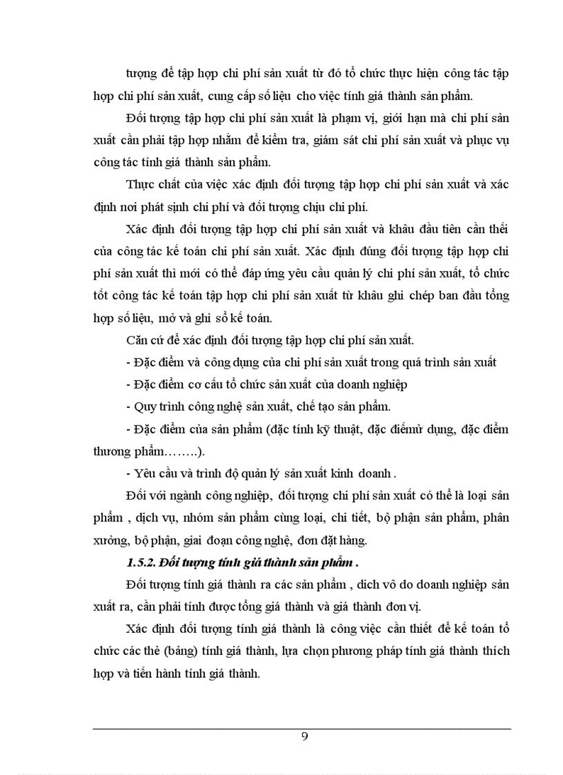 image for page Tình hình thực tế về công tác kế toán tập hợp chi phí sản xuất và tình giá thành sản phẩm ở Nhà máy xi măng Sông Đà thuộc công ty xây lắp vật tư vận tải Sông Đà 12