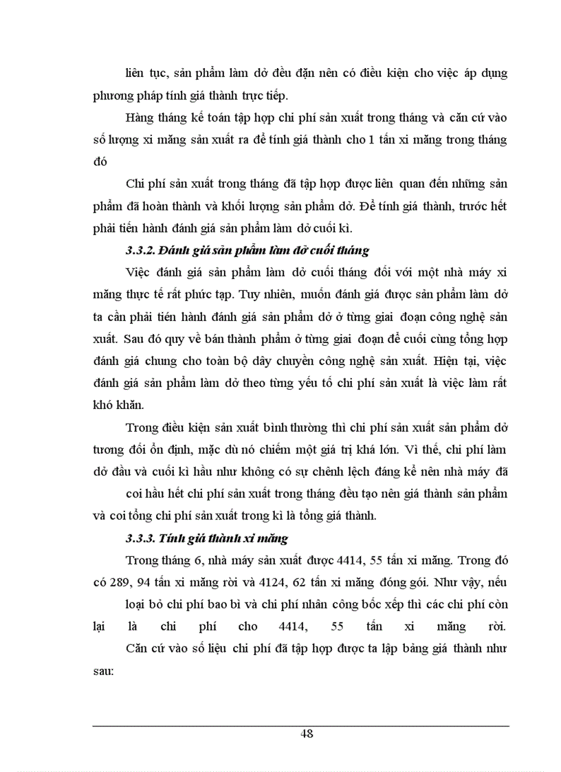 image for page Tình hình thực tế về công tác kế toán tập hợp chi phí sản xuất và tình giá thành sản phẩm ở Nhà máy xi măng Sông Đà thuộc công ty xây lắp vật tư vận tải Sông Đà 12