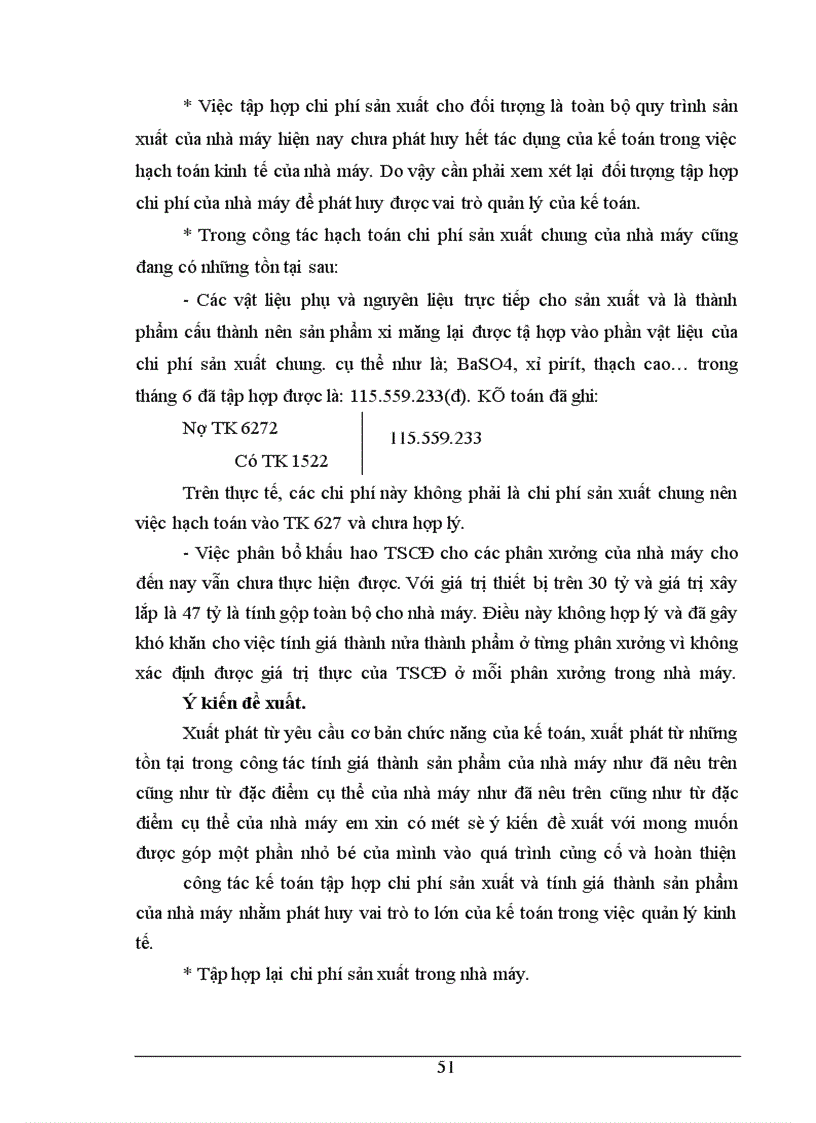 image for page Tình hình thực tế về công tác kế toán tập hợp chi phí sản xuất và tình giá thành sản phẩm ở Nhà máy xi măng Sông Đà thuộc công ty xây lắp vật tư vận tải Sông Đà 12