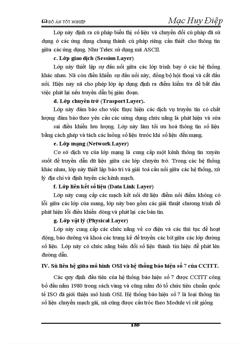 image for page Đặc tính của đường vật lý được sử dụng để truyền các bản tin MTP