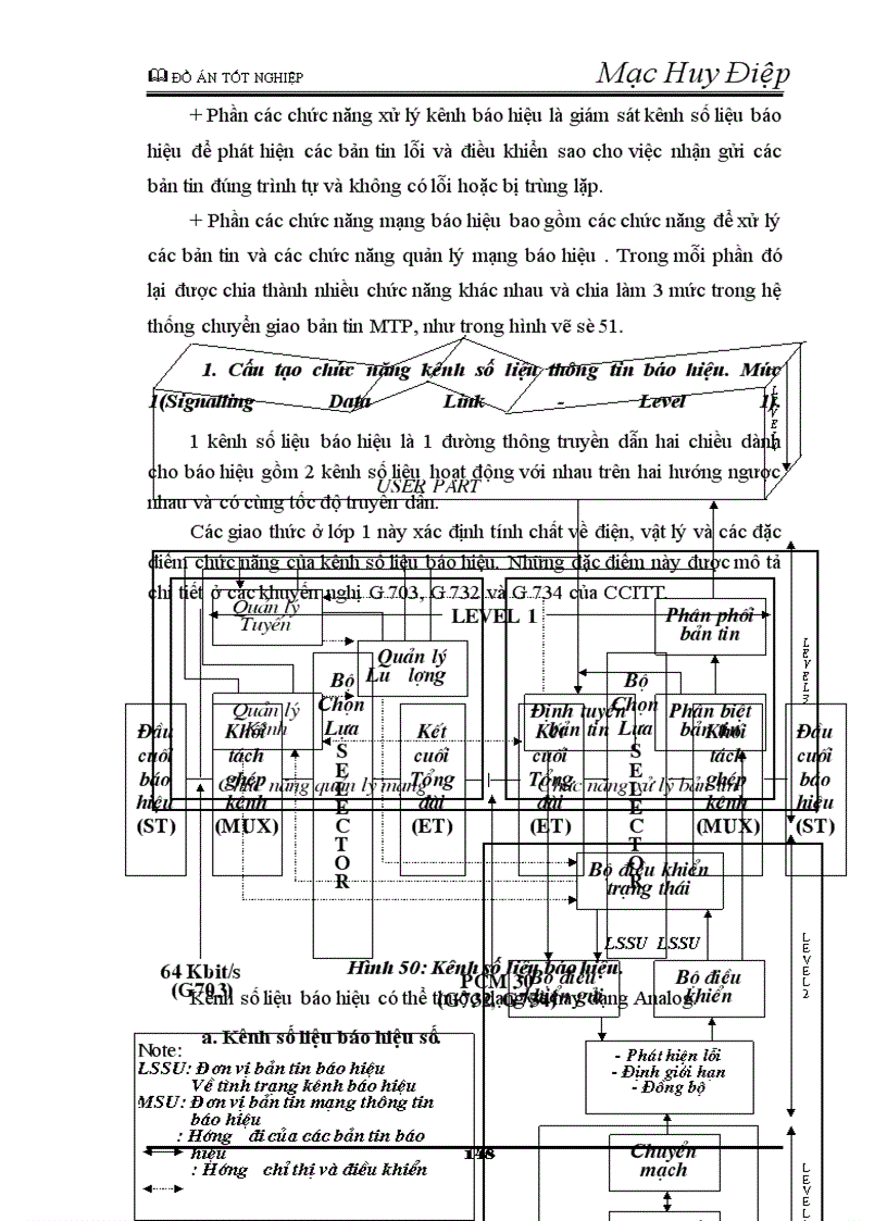 image for page Đặc tính của đường vật lý được sử dụng để truyền các bản tin MTP