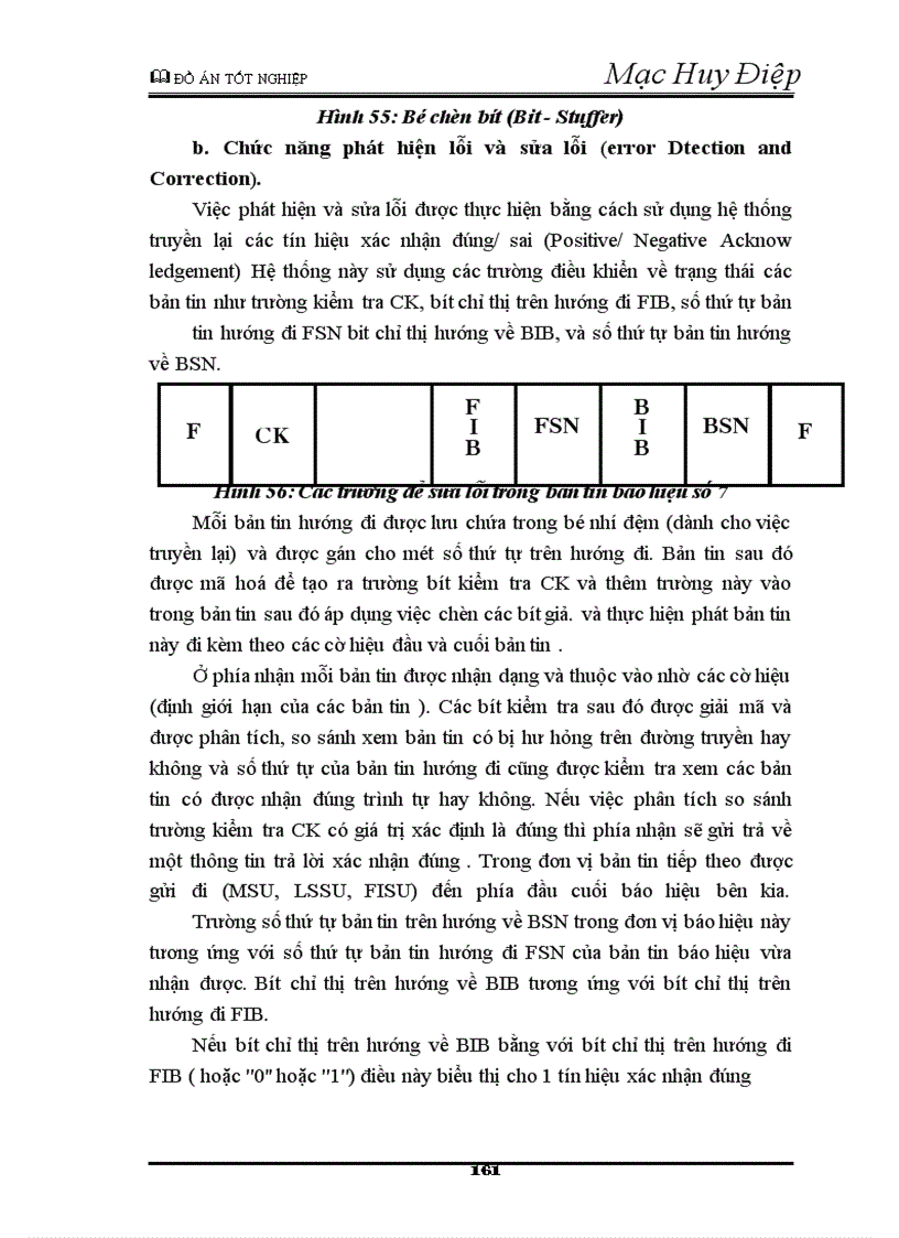 image for page Đặc tính của đường vật lý được sử dụng để truyền các bản tin MTP