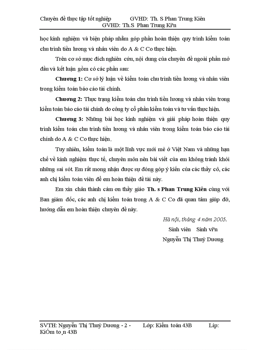 image for page Hoàn thiện kiểm toán chu trình tiền lương và nhân viên trong kiểm toán Báo cáo tài chính do Công ty cổ phần Kiểm toán và Tư vấn (A&C Co) thực hiện