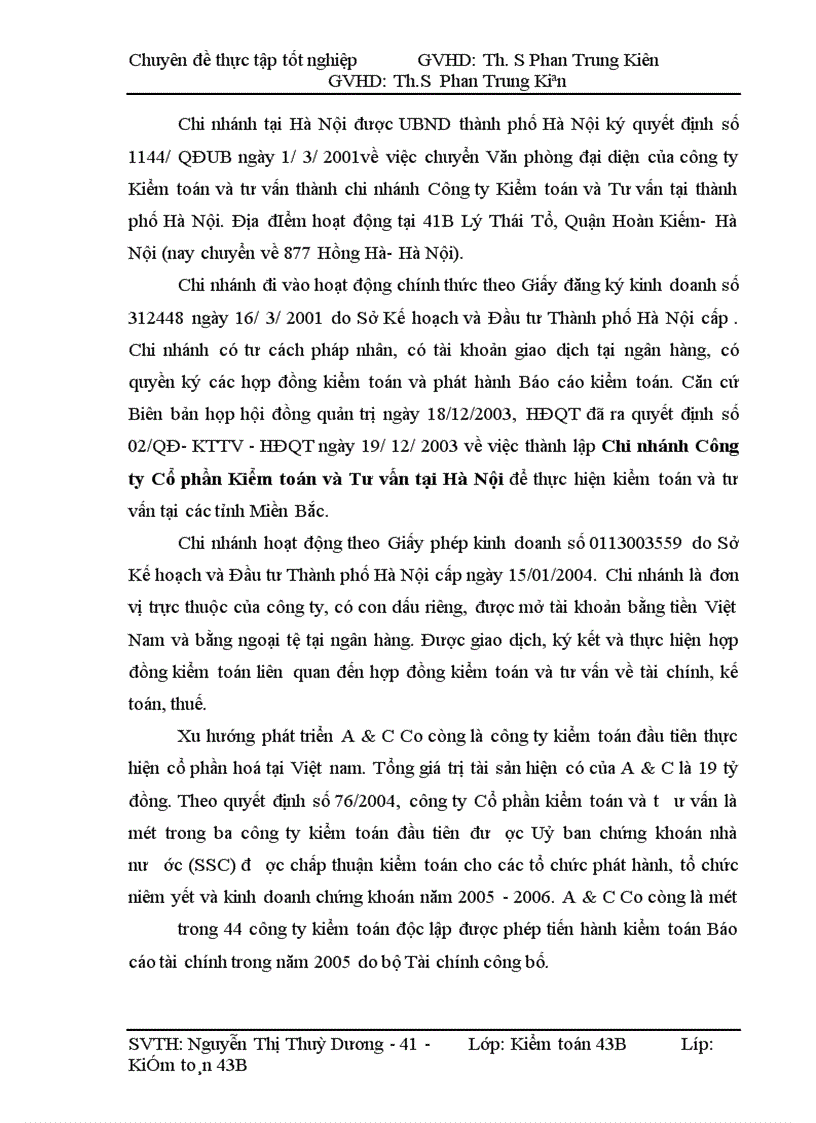 image for page Hoàn thiện kiểm toán chu trình tiền lương và nhân viên trong kiểm toán Báo cáo tài chính do Công ty cổ phần Kiểm toán và Tư vấn (A&C Co) thực hiện