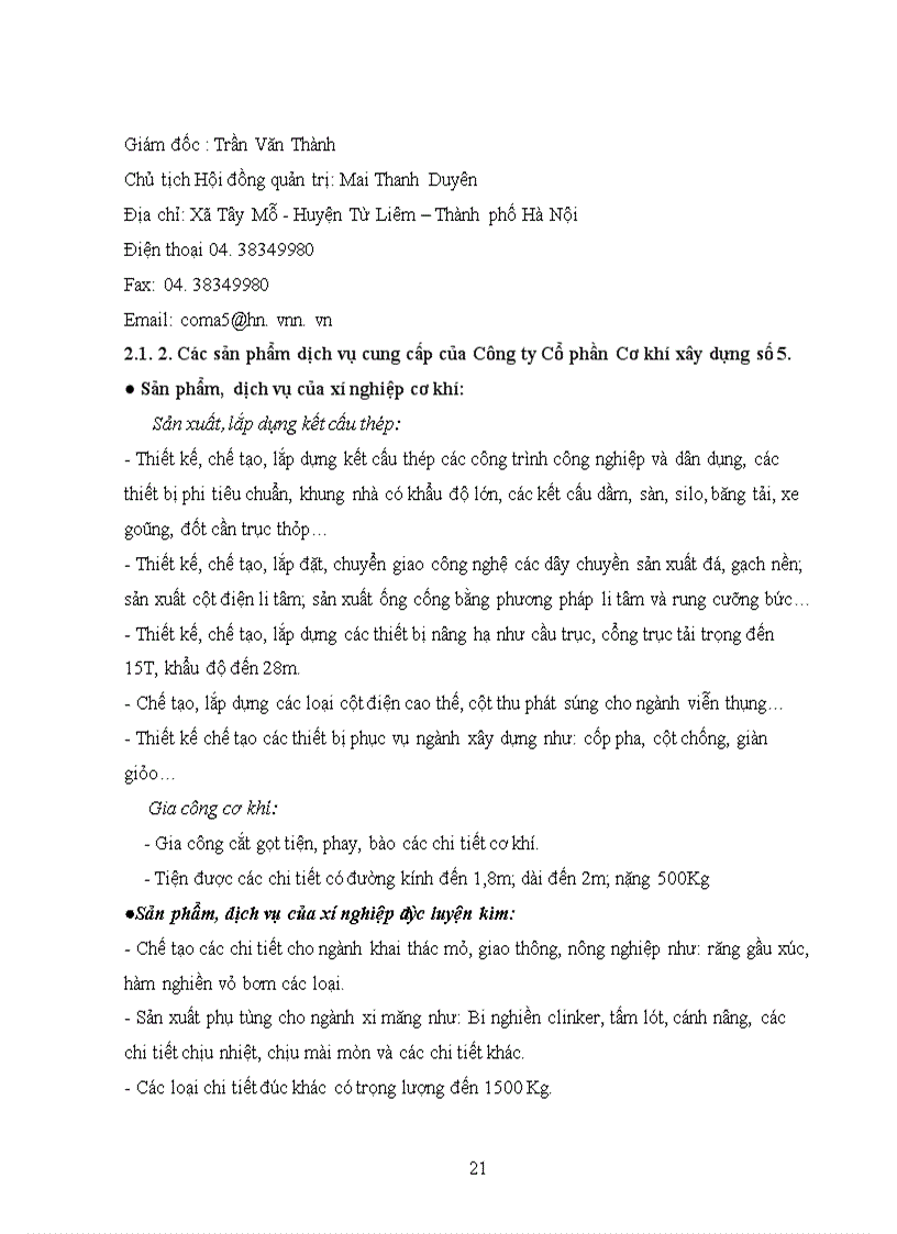 image for page Các đề xuất giải pháp nâng cao năng lực cạnh tranh của Công ty Cổ phần Cơ khí xây dựng số5