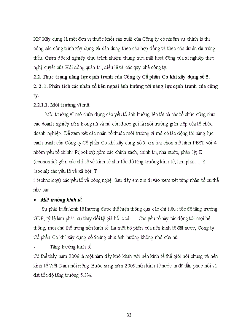 image for page Các đề xuất giải pháp nâng cao năng lực cạnh tranh của Công ty Cổ phần Cơ khí xây dựng số5