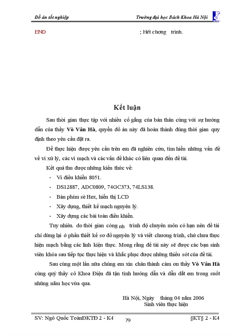 image for page Thiết kế mạch thí nghiệm dùng Vi điều khiển 80C51 phối gh