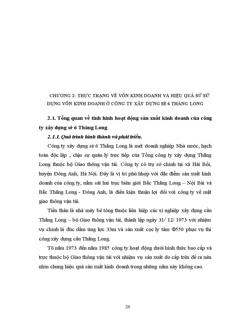 image for page Vốn kinh doanh và sự cần thiết phải nâng cao hiệu quả sử dụng vốn kinh doanh của doanh nghiệp