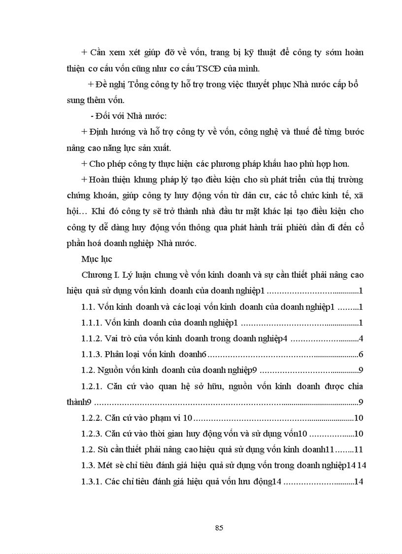 image for page Vốn kinh doanh và sự cần thiết phải nâng cao hiệu quả sử dụng vốn kinh doanh của doanh nghiệp