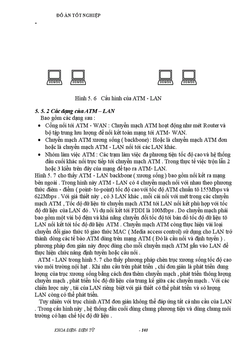 image for page Công nghệ chuyển tải không đồng bộ ATM