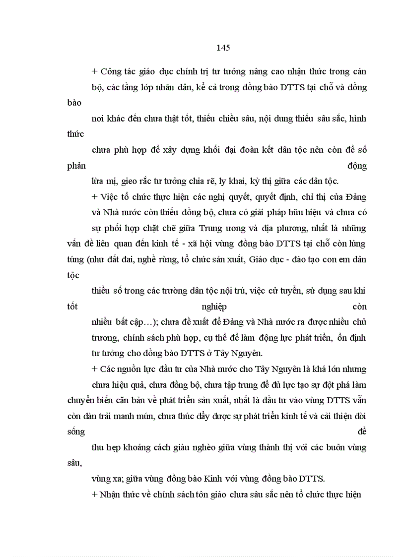 image for page Công tác tư tưởng với việc ổn định tình hình chính trị - xã hội ở Tây Nguyên hiện nay