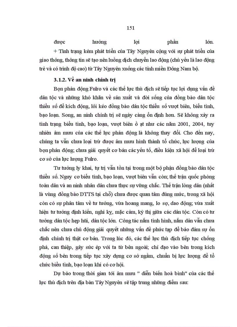 image for page Công tác tư tưởng với việc ổn định tình hình chính trị - xã hội ở Tây Nguyên hiện nay