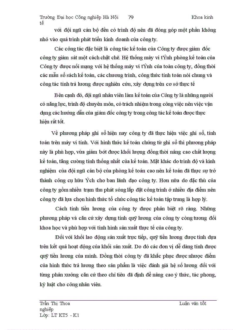 image for page Hoàn thiện công tác kế toán tiền lương và các khoản trích theo lương tại Công ty TNHH T&A