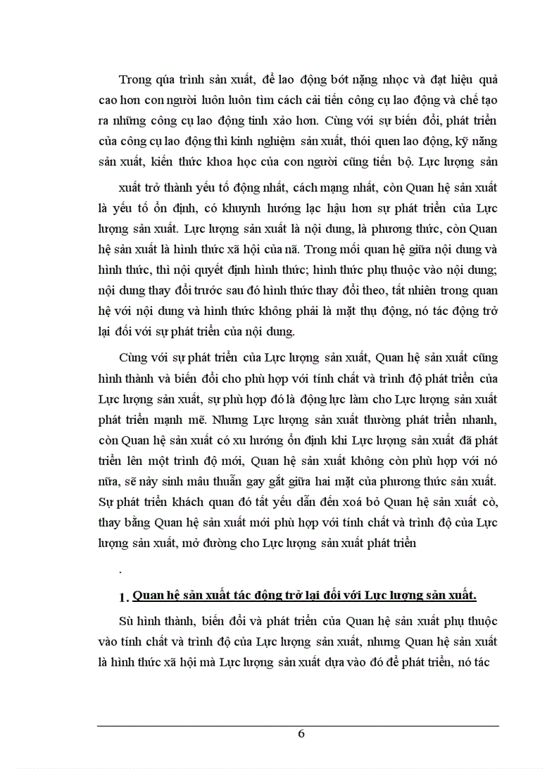 image for page Quan hệ sản xuất phù hợp với tính chất và trình độ phát triển của Lực lượng sản xuất với công cuộc đổi mới kinh tế ở Việt Nam