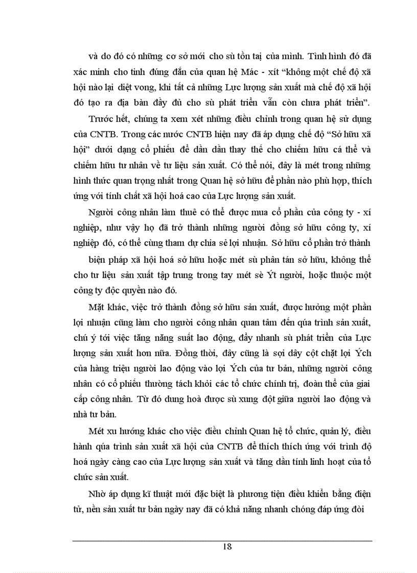 image for page Quan hệ sản xuất phù hợp với tính chất và trình độ phát triển của Lực lượng sản xuất với công cuộc đổi mới kinh tế ở Việt Nam