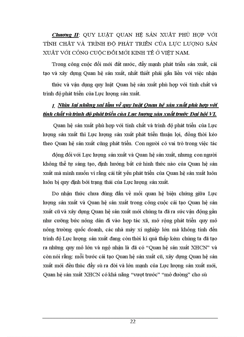 image for page Quan hệ sản xuất phù hợp với tính chất và trình độ phát triển của Lực lượng sản xuất với công cuộc đổi mới kinh tế ở Việt Nam