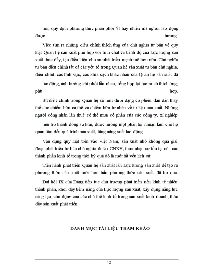 image for page Quan hệ sản xuất phù hợp với tính chất và trình độ phát triển của Lực lượng sản xuất với công cuộc đổi mới kinh tế ở Việt Nam