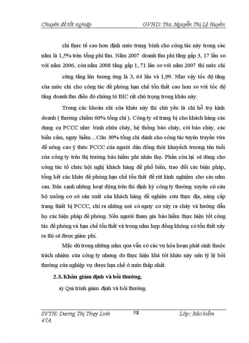 image for page Một số giải pháp nhằm thúc đẩy triển khai nghiệp vụ bảo hiểm hoả hoạn và các rủi ro đặc biệt tại BIC