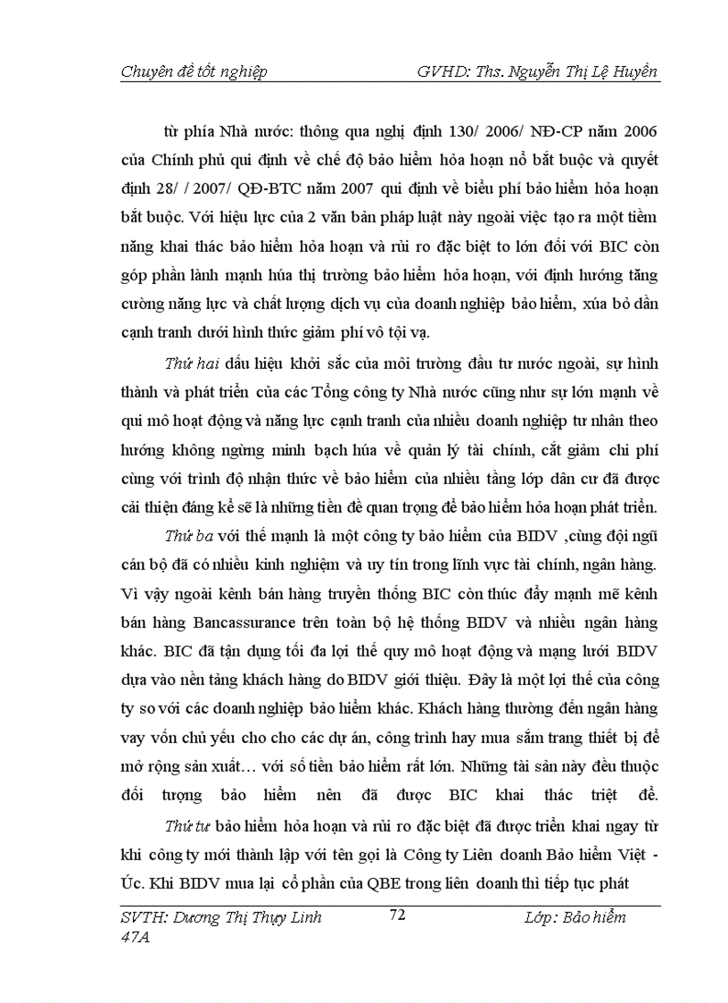 image for page Một số giải pháp nhằm thúc đẩy triển khai nghiệp vụ bảo hiểm hoả hoạn và các rủi ro đặc biệt tại BIC