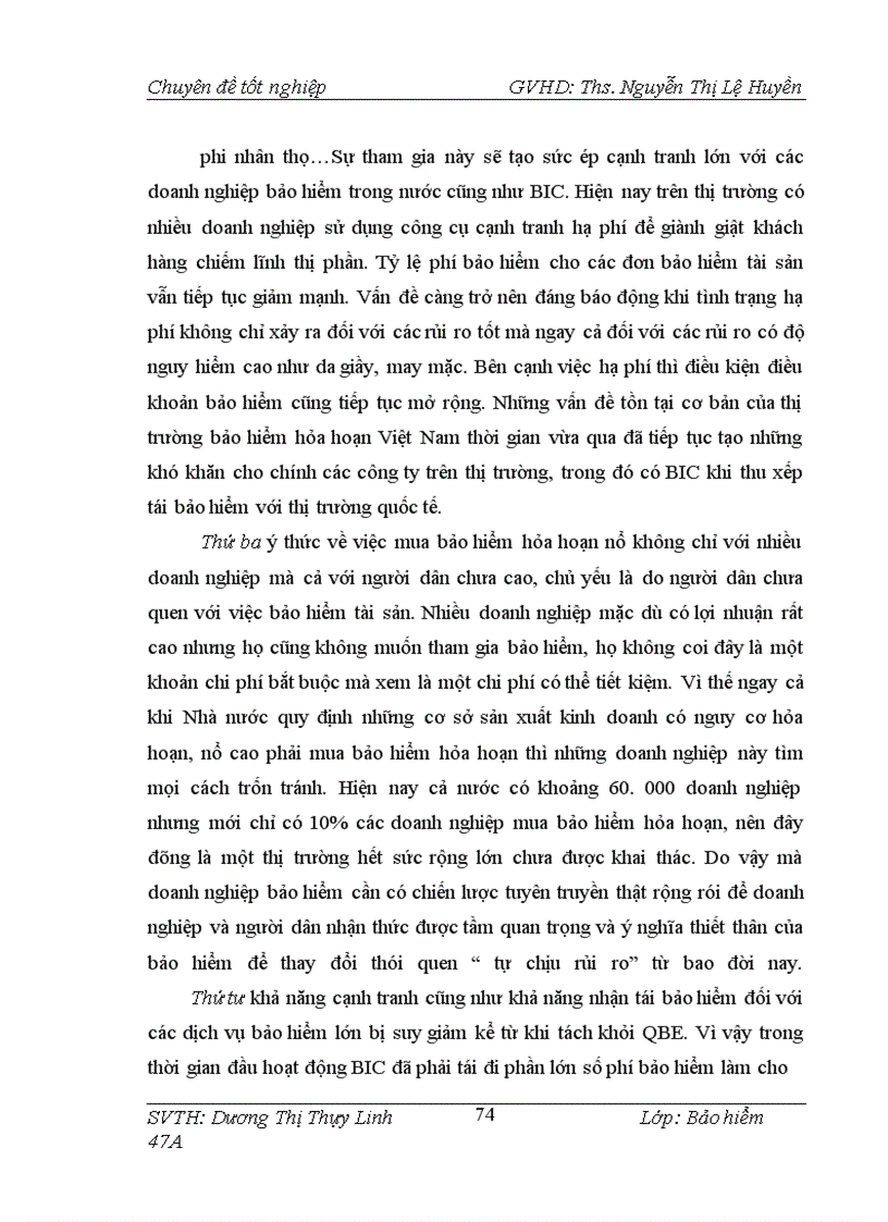 image for page Một số giải pháp nhằm thúc đẩy triển khai nghiệp vụ bảo hiểm hoả hoạn và các rủi ro đặc biệt tại BIC