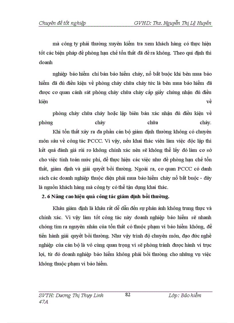 image for page Một số giải pháp nhằm thúc đẩy triển khai nghiệp vụ bảo hiểm hoả hoạn và các rủi ro đặc biệt tại BIC