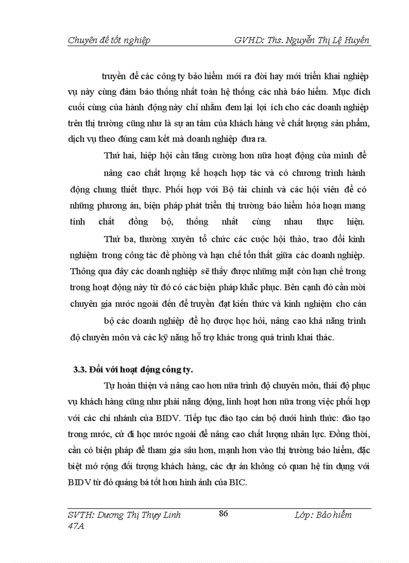 image for page Một số giải pháp nhằm thúc đẩy triển khai nghiệp vụ bảo hiểm hoả hoạn và các rủi ro đặc biệt tại BIC