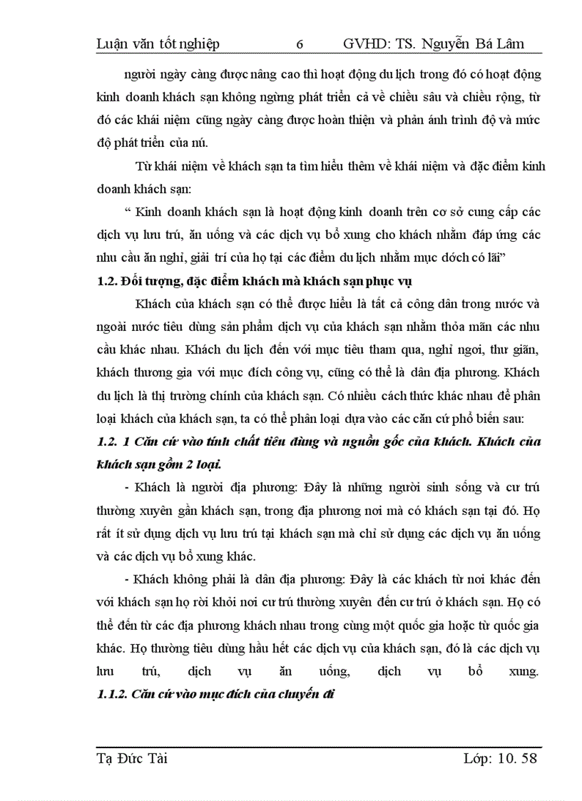 image for page Thực trạng và giải pháp nâng cao chất lượng sản phẩm tại khách sạn Sông Lô