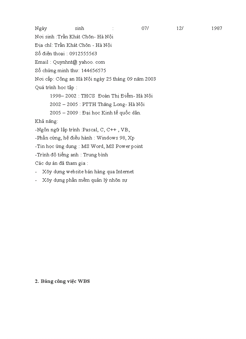 image for page Dự án: xây dựng phần mềm quản lý kho hàng cho công ty Haihaco.ltd