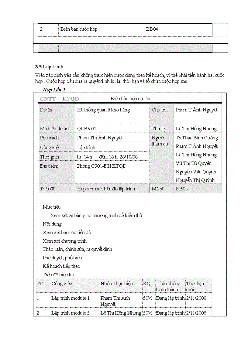 image for page Dự án: xây dựng phần mềm quản lý kho hàng cho công ty Haihaco.ltd