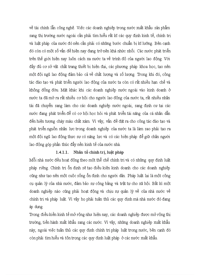 image for page Hoàn thiện công tác đào tạo và phát triển nguồn nhân lực tại Tổng công ty cổ phần dệt may Hà Nội ------------------