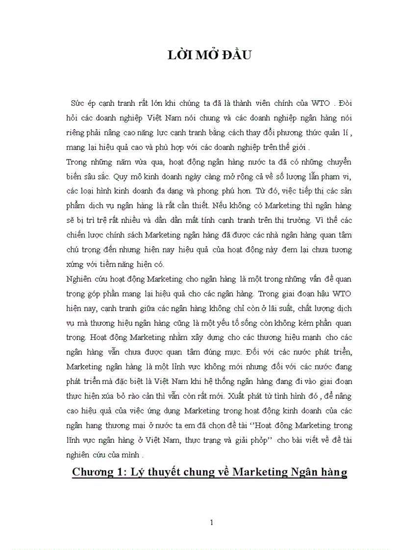 image for page Hoạt động Marketing trong lĩnh vực ngân hàng ở Việt Nam, thực trạng và giải pháp