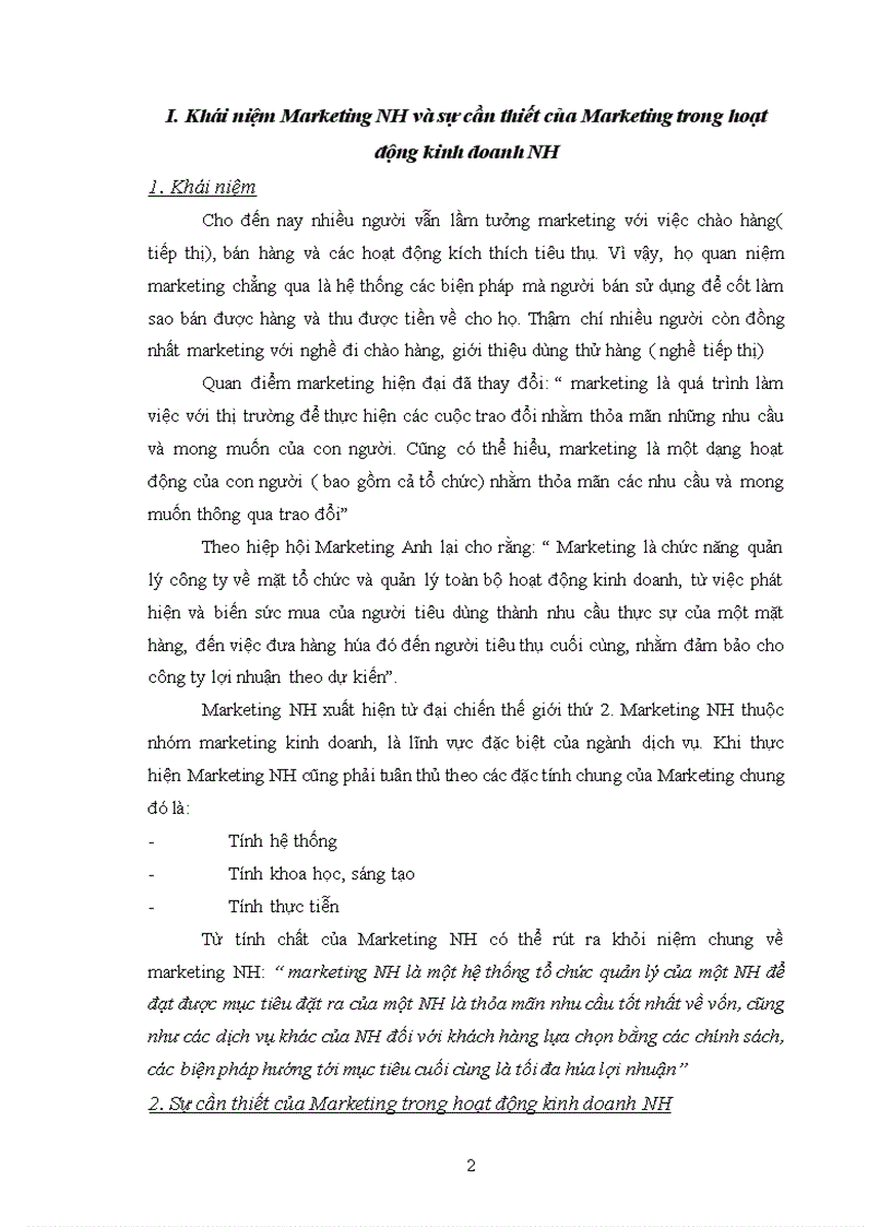 image for page Hoạt động Marketing trong lĩnh vực ngân hàng ở Việt Nam, thực trạng và giải pháp