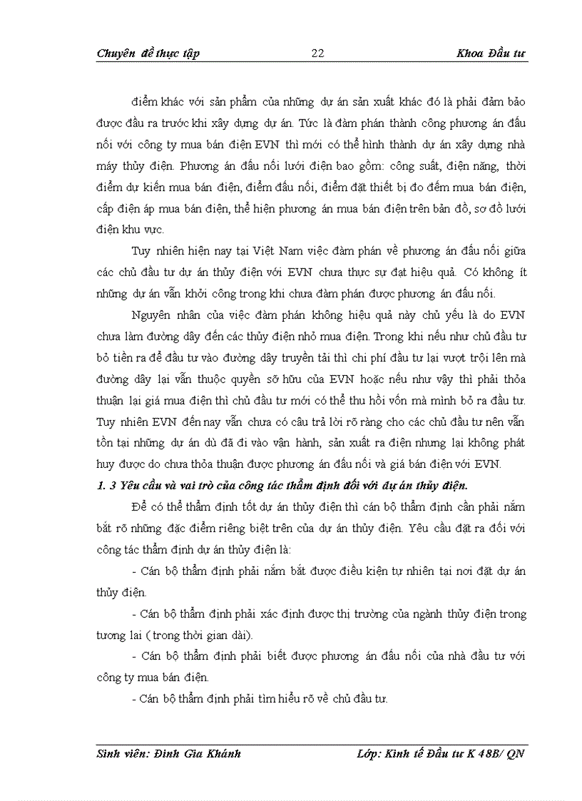 image for page Công tác thẩm định dự án vay vốn đầu tư thủy điện tại Ngân hàng phát triển Việt Nam – VDB