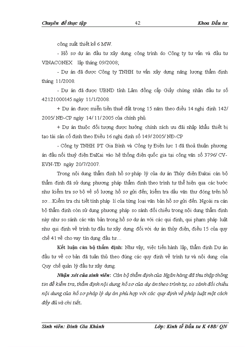 image for page Công tác thẩm định dự án vay vốn đầu tư thủy điện tại Ngân hàng phát triển Việt Nam – VDB