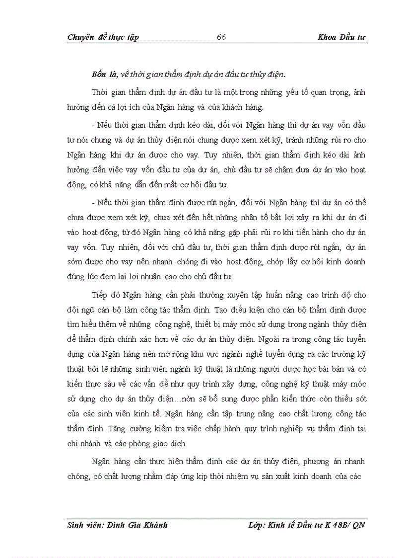 image for page Công tác thẩm định dự án vay vốn đầu tư thủy điện tại Ngân hàng phát triển Việt Nam – VDB