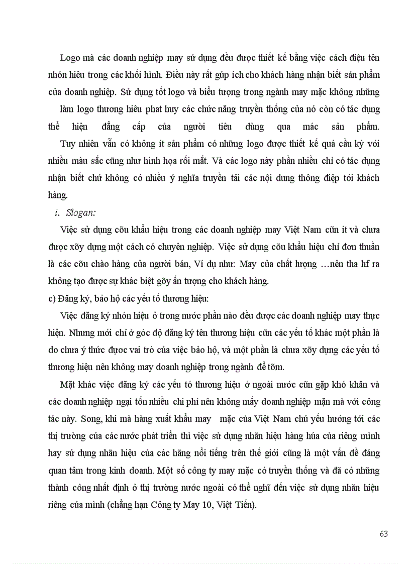image for page Xây dựng thương hiệu sản phẩm tại các doanh nghiệp may Việt Nam trong quá trình hội nhập kinh tế quốc tế