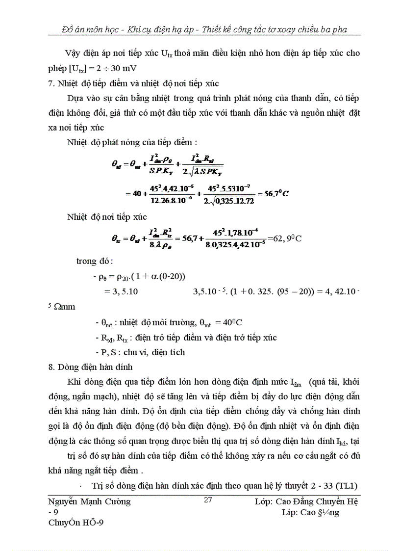 image for page Thiết kế ng tắc tơ xoay chiều ba pha
